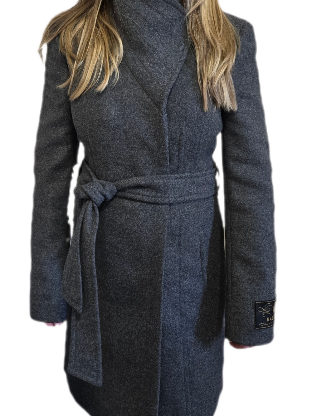 Aritzia Babaton Charcoal Gray Wool Trench Coat NWT - XXS